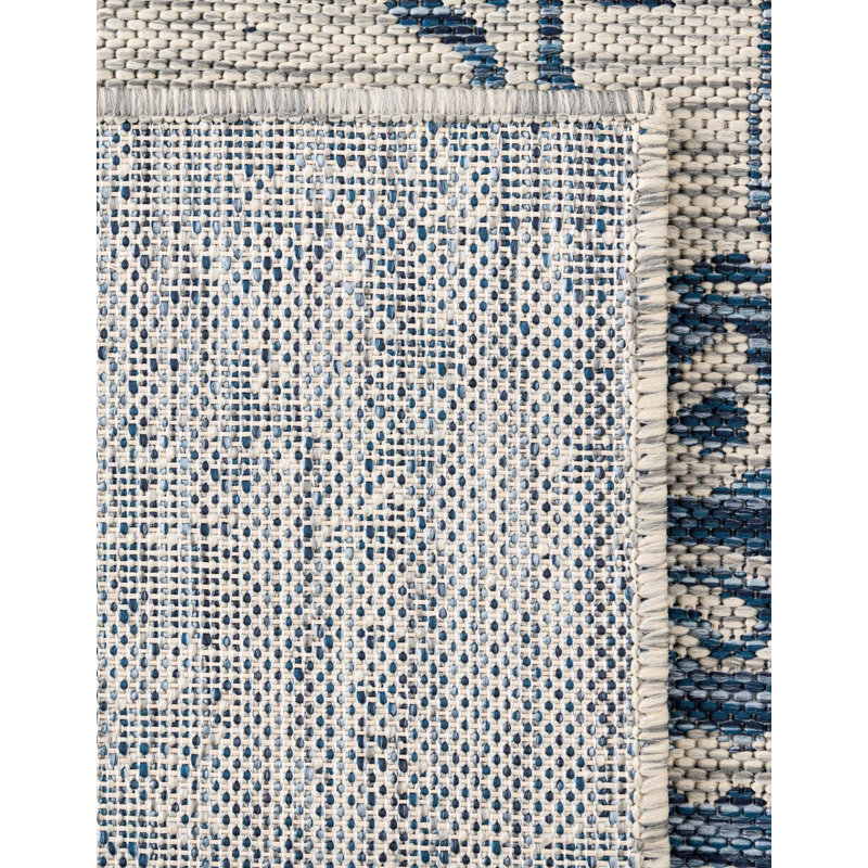 Ornate Lamotte Indoor/Outdoor Area Rug, Rectangle 6'1" x 9'