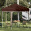 Vidaxl Pop-Up Party Tent Oxford Fabric Event Outdoor Celebration UV Protection-126173775-126173776