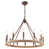 Antique Distressed Rust Red