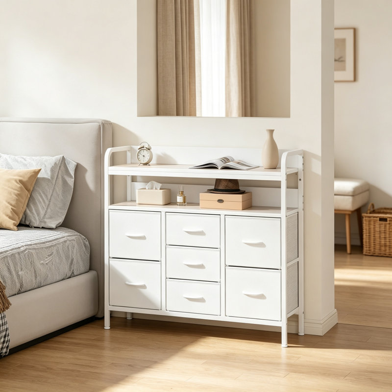 100 cm W Chest of 7 Drawers