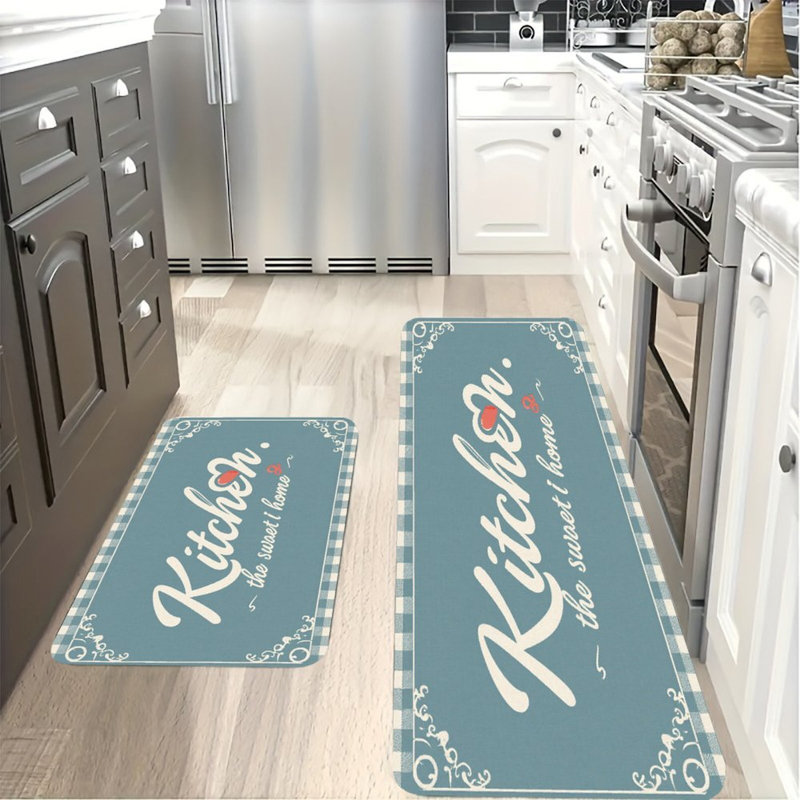Tapis de cuisine 2 pièces "Kitchen Sweet Home"
