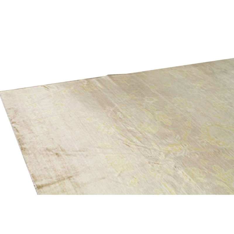 Hand-Knotted High-Quality Brown and Brown Area Rug