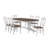 Chaggai Extendable Solid Wood Base Dining Table