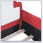 Lit plateforme avec roulettes Race-1266082566