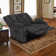 Electric Reclining Loveseat Sofa with Heat and Massage, Cup Holders, USB Charge Port