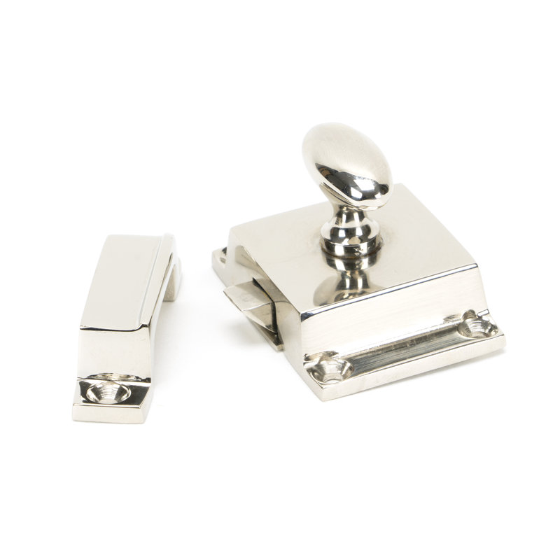 Cabinet Latches, Polished Nickel