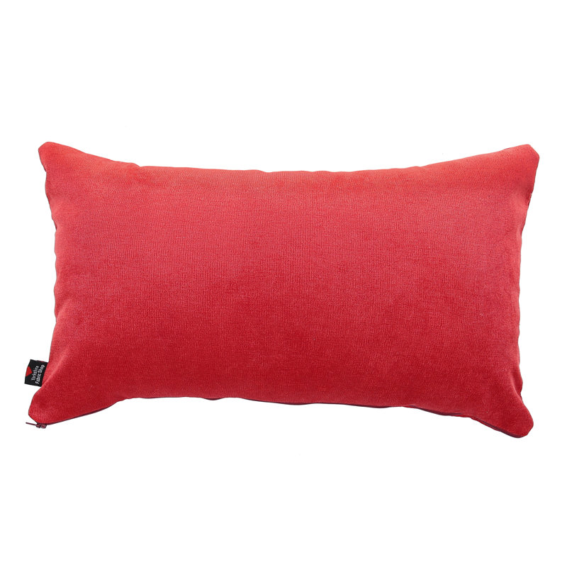 Mirador Rectangular Cushion, Red