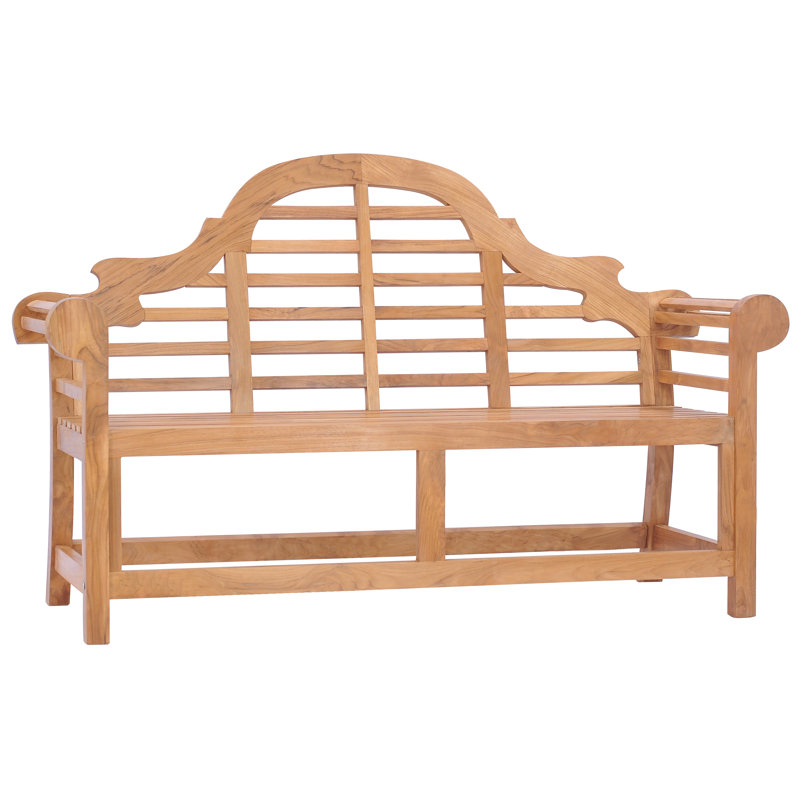 Lutyens Outdoor Teak Bench, Small