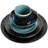 Gibson Elite Stoneware Dinnerware Set - Service for 4
