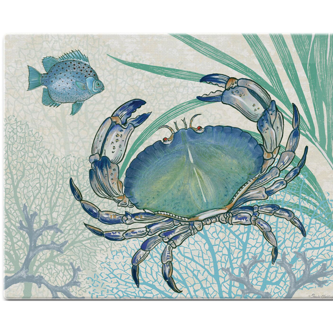 CounterArt Glass Oceana Cutting Board CounterArt