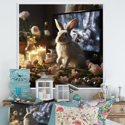 Artful Romantic Bunny Moments