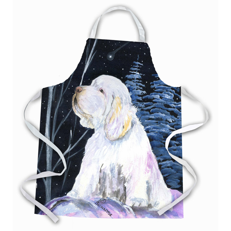 No Pattern Bib Apron