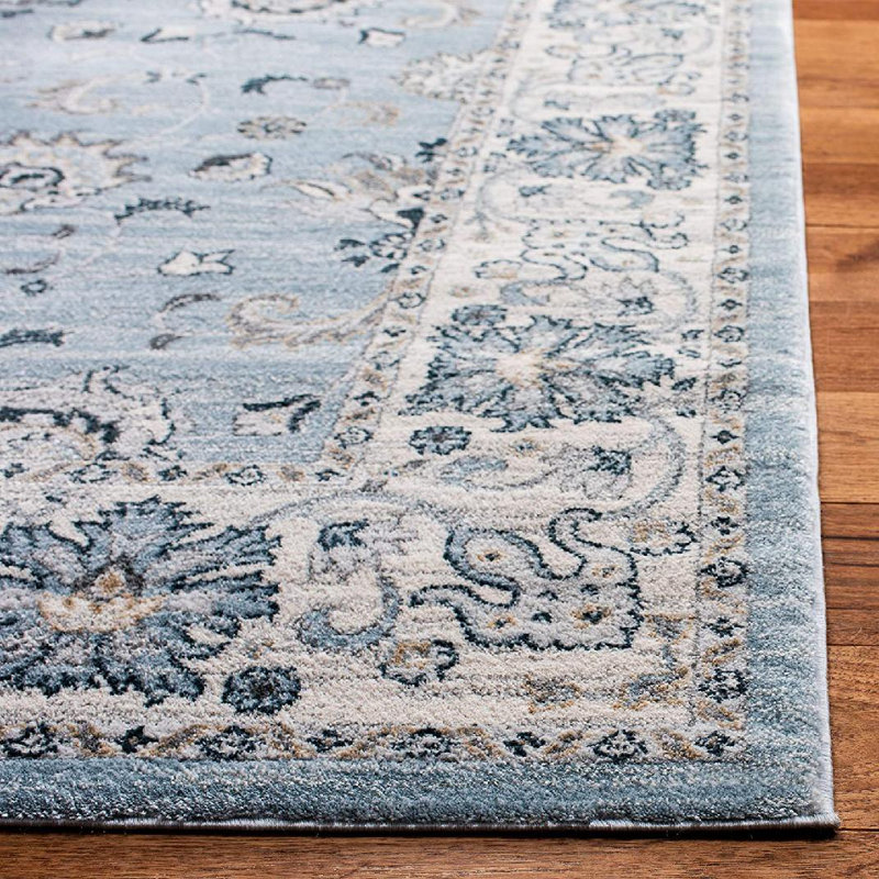 Tapis bleu Delmer, Rectangle de 11 pi x 15 pi