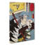 Yoshida Sayaemon Kanesada by Utagawa Kuniyoshi - Wrapped Canvas Painting-55319807