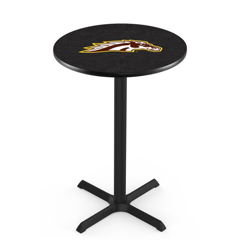 Round Metal Base Dining Table, Western Michigan University