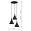 Luminaire suspendu 3 lumières