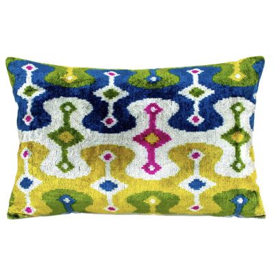 Velvet Lumbar Pillow Cover & Insert