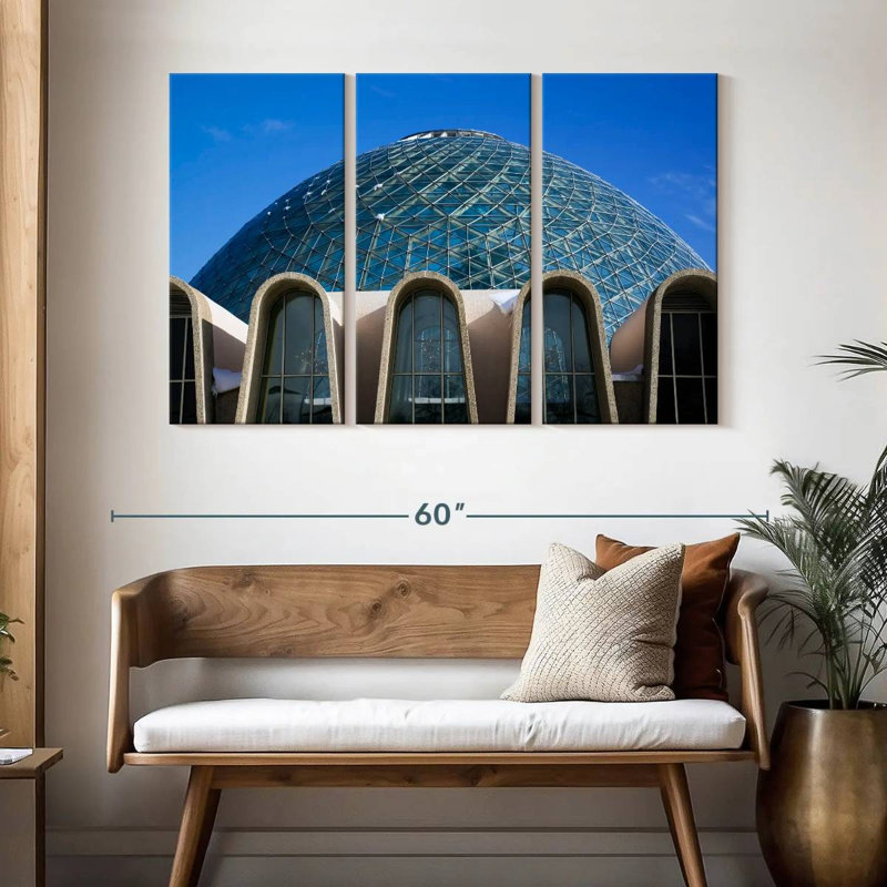 Mitchell Park Dome, 32" H x 50" W