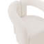 Fauteuil demi-tonneau blanc Darian-1345734305