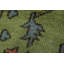 Tapis vert traditionnel pour salon 9 x 12