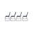  Neil Chair Stacking Patio Dining Chair/ Restaurant Chair (Set of 4)-66965417