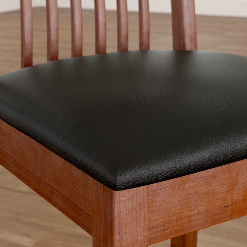 Tabouret de bar et de comptoir Keyesport, Marron foncé, Cerise foncée, Tabouret de comptoir (assise de 24 po de hauteur)