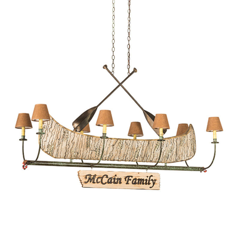 Personalized 8 - Light Pendant