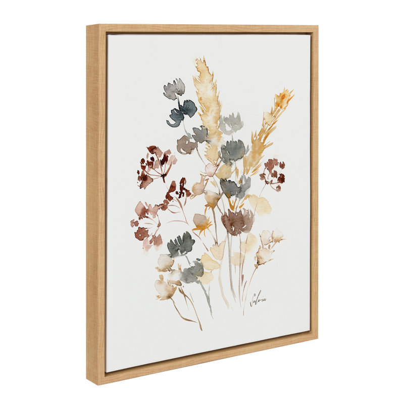 «Wild Salvia» par Sara Berrenson, reproduction d'art sur toile encadrée