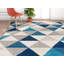 Rivka Power Loom Blue/Grey/Cream Rug-19791383