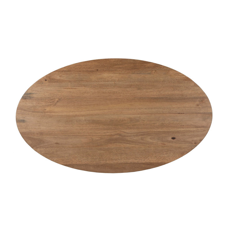 Bibianna Dining Table, Smoked Honey
