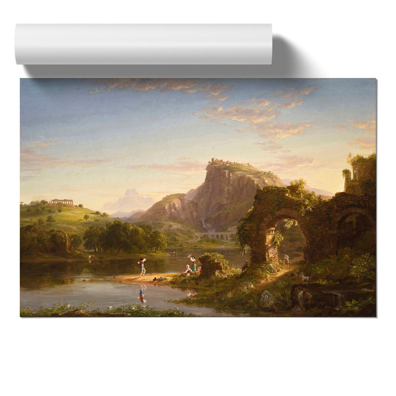 Allegro by Thomas Cole - Frameless Print, 30cm H x 42cm W x 0.1cm D