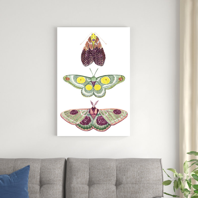 Moth Fairies I, H 36 po x l 24 po x P 1,25 po