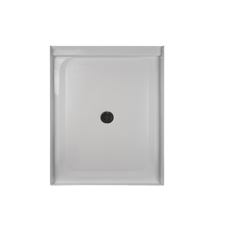 Base de douche à drain central 48 po x 36 po