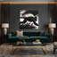 Art animalier sur toile noir-249347544