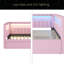 Upholstered Platform Bed With USB Ports And LED Belt, With Trundle-379056500-379056498