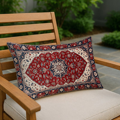 Coussin décoratif d'intérieur et d'extérieur Overdyed
