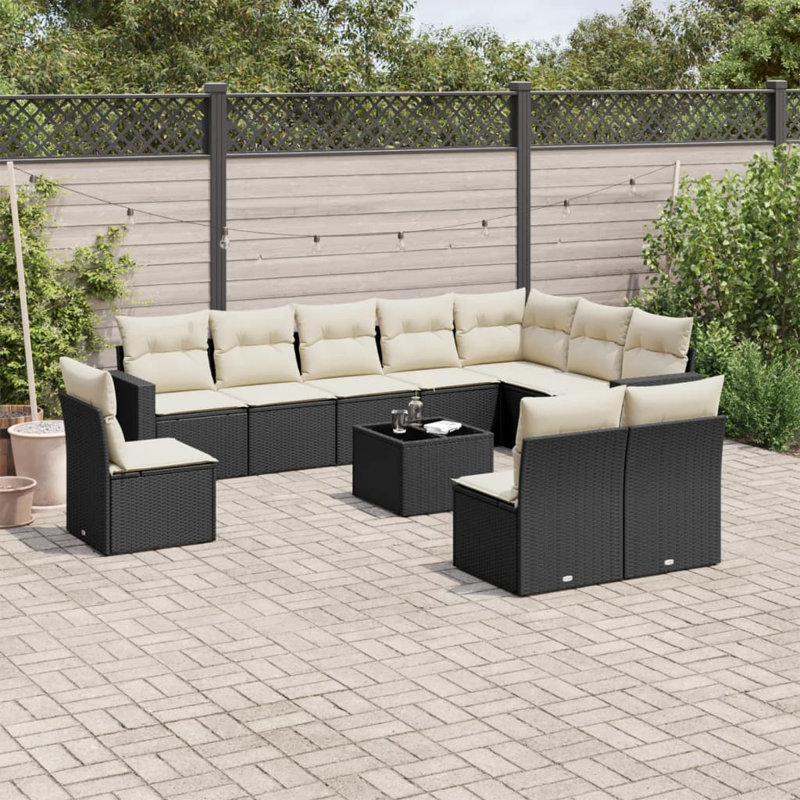 Ensemble de canapé de jardin Vidaxl