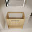 Meuble-lavabo de 30 po, armoire autoportante en contreplaqué à 2 portes, surface, assemblage facile, design américain, agencement de couleurs chêne et style, apparence-141754775-141754769
