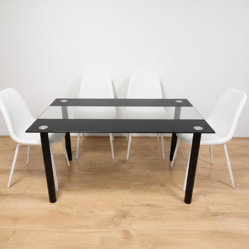 4 - Person Dining Set, White