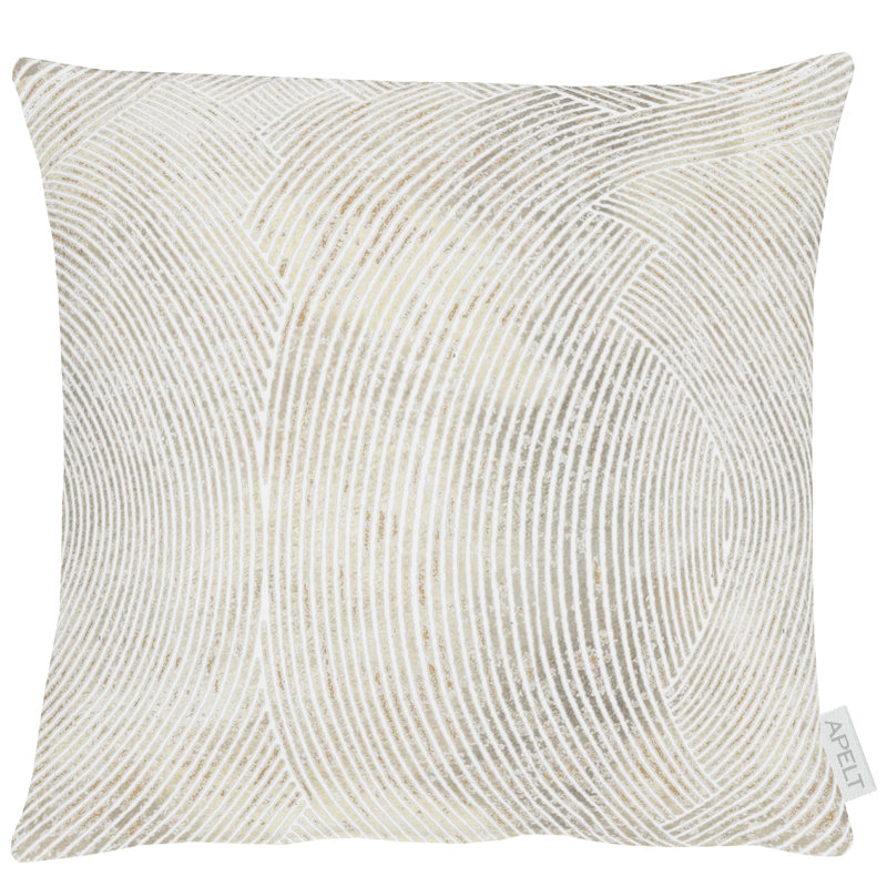 Loft Style Square Cushion, Beige, 40cm H x 40cm W