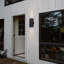 Applique murale d'extérieur à 2 lumières en aluminium noir H 13,78 po Alvisa-855703246-861301086