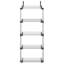 Updegraff Door Organizer with 5 Shelves Aluminum