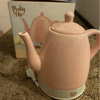 Pinky Up Noelle Ceramic Electric Tea Kettle - 30 oz - Dutch Goat