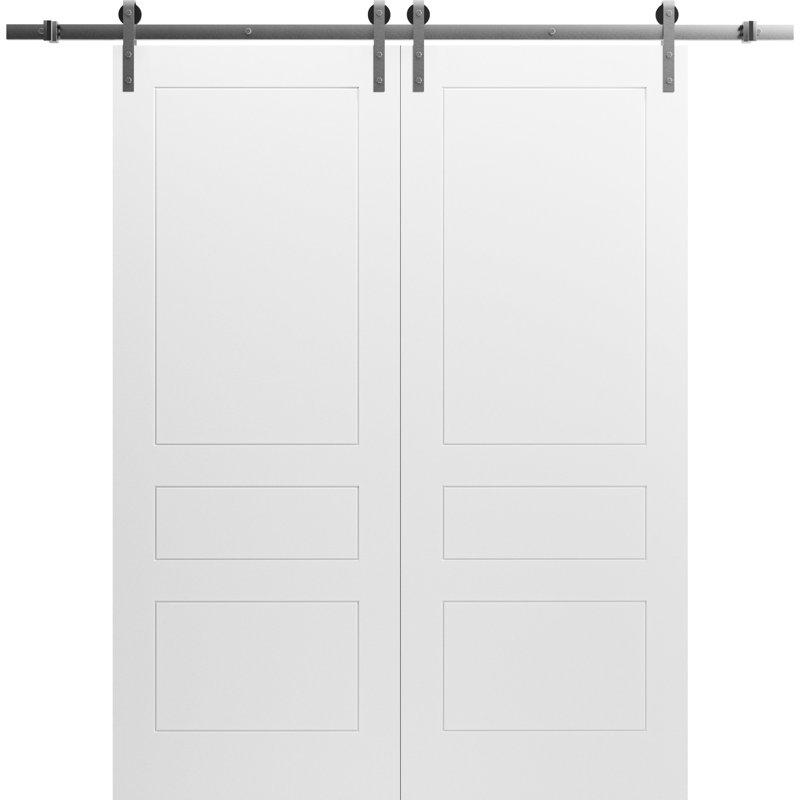 Porte de grange en bois, 48 po x 80 po