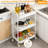 3-Tier Rolling Utility Cart with Handle