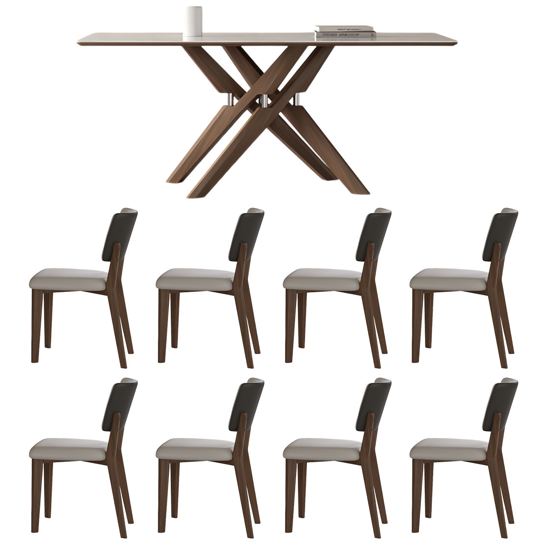 Animoe D Furniture Vintage home dining table and chair Wayfair