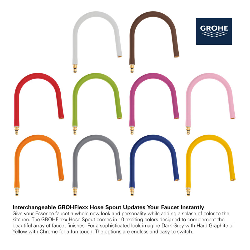 Essence New Kitchen Hose Spout, Pink
