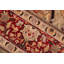 Tapis oriental beige en laine noué à la main 6 pi 1 po x 9 pi Park Ridge