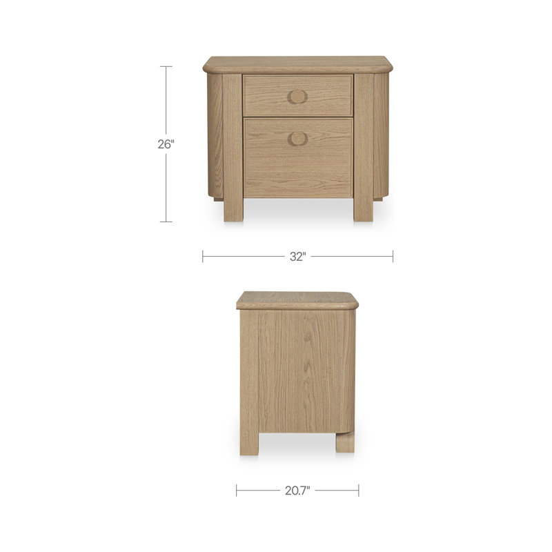 Loren Nightstand, Brown