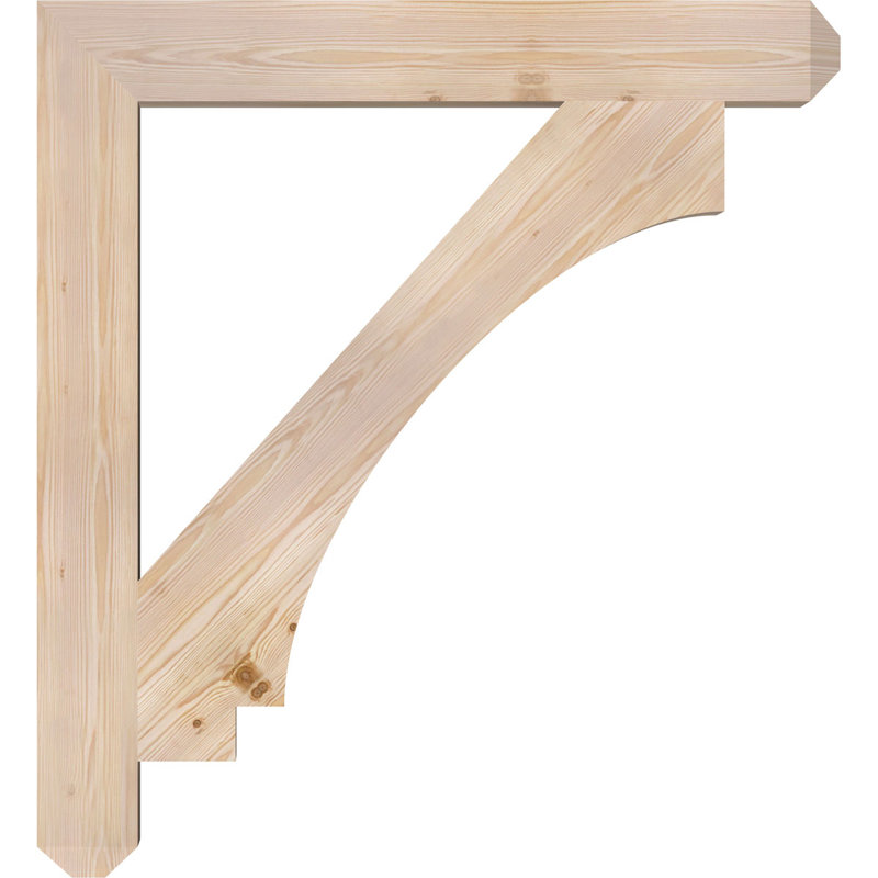 Support lisse 5 1/2 po x P 44 po x H 48 po Imperial Craftsman, sapin Douglas, Sapin de Douglas, H 48 po x l 5,5 po x P 44 po